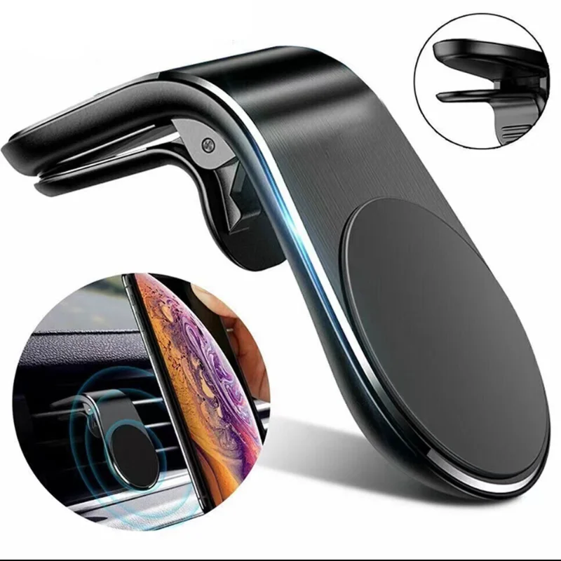 

Magnetic Car Phone Holder Stand Air Vent Clip Car Mobile Mount Bracket Cellphone GPS Support in Car For iPhone Xiaomi Samsung LG