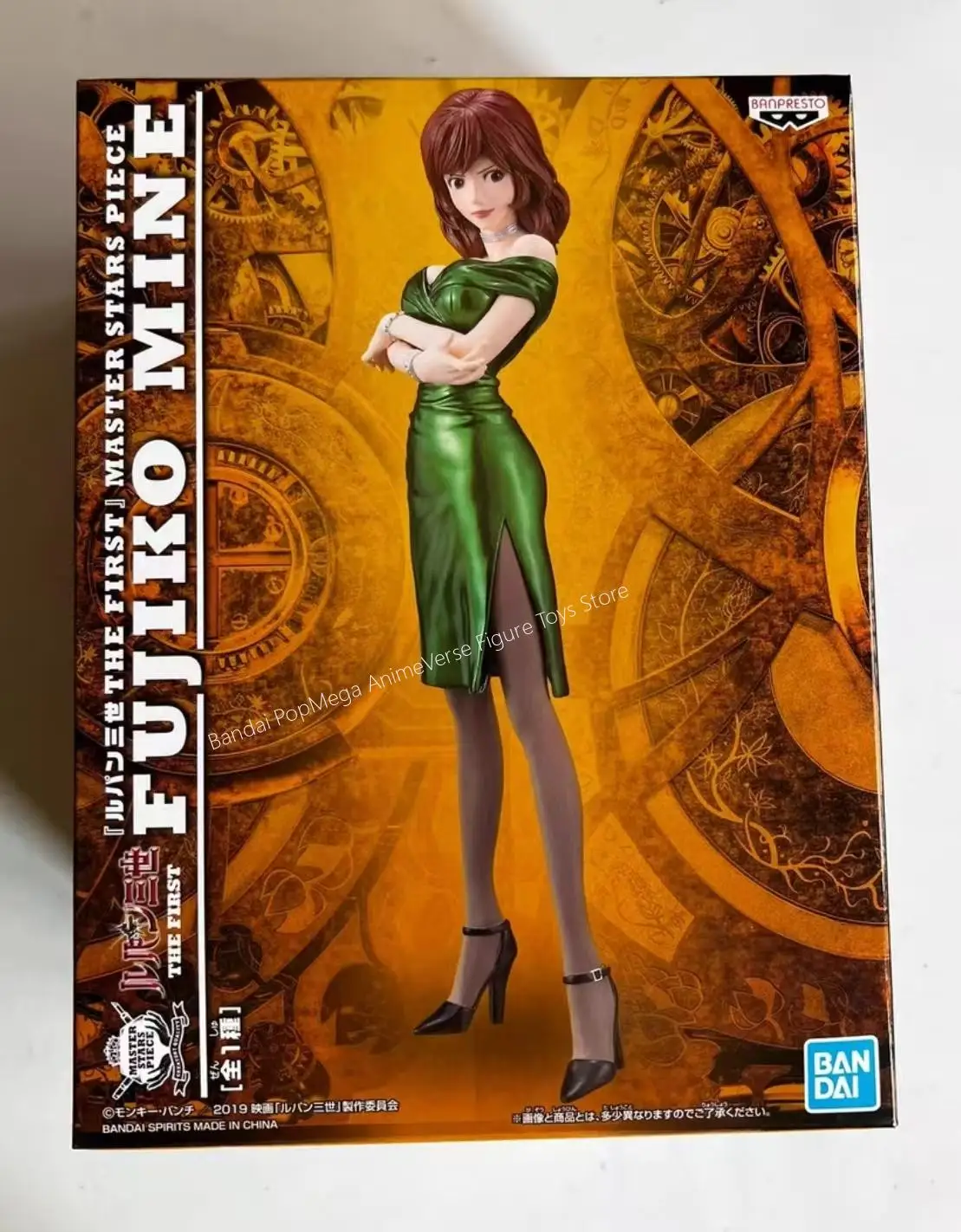 بانداي الأصلي MSP لوبين III الألغام فوجيكو لوبين القرمزي نسخة أنيمي عمل الشكل سطح المكتب الحلي شخصيات كرتونية نموذج