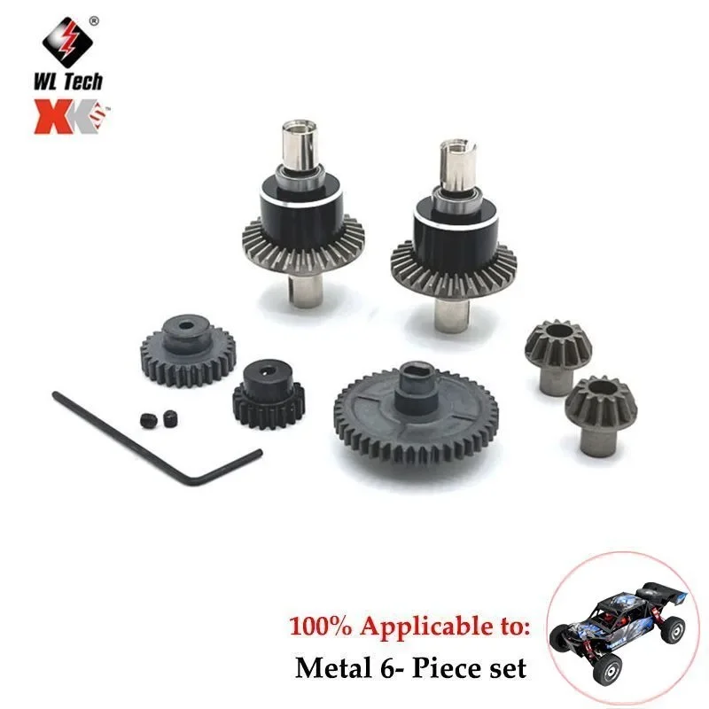 WLtoys 124016  124018 1/12 RC Car Original Spare Parts Central Drive Shaft Assembly Screw Set Bearing Motor Gear Differential