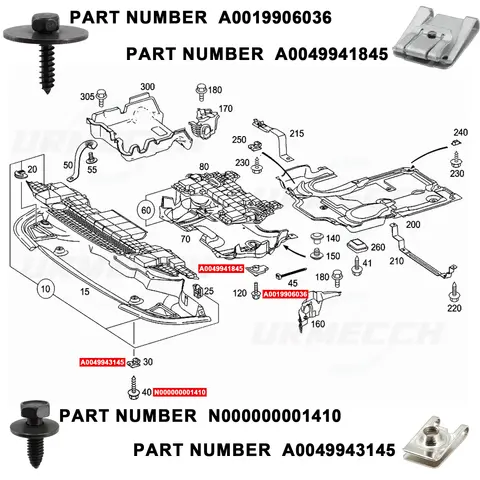 8 best sales w211 engine cover - №3