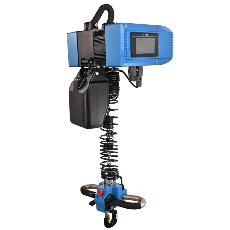 Servo electric chain hoist infinitely variable speed intelligent workstation balance crane handheld paddle type crane hoist