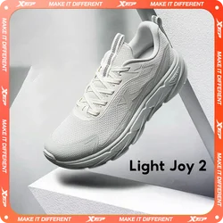 Xtep Light Joy 2 Running Shoes for Men 2025 Spring Balanced Shock-absorbing Non-slip Wear-resistant Sport shoes 875119110018