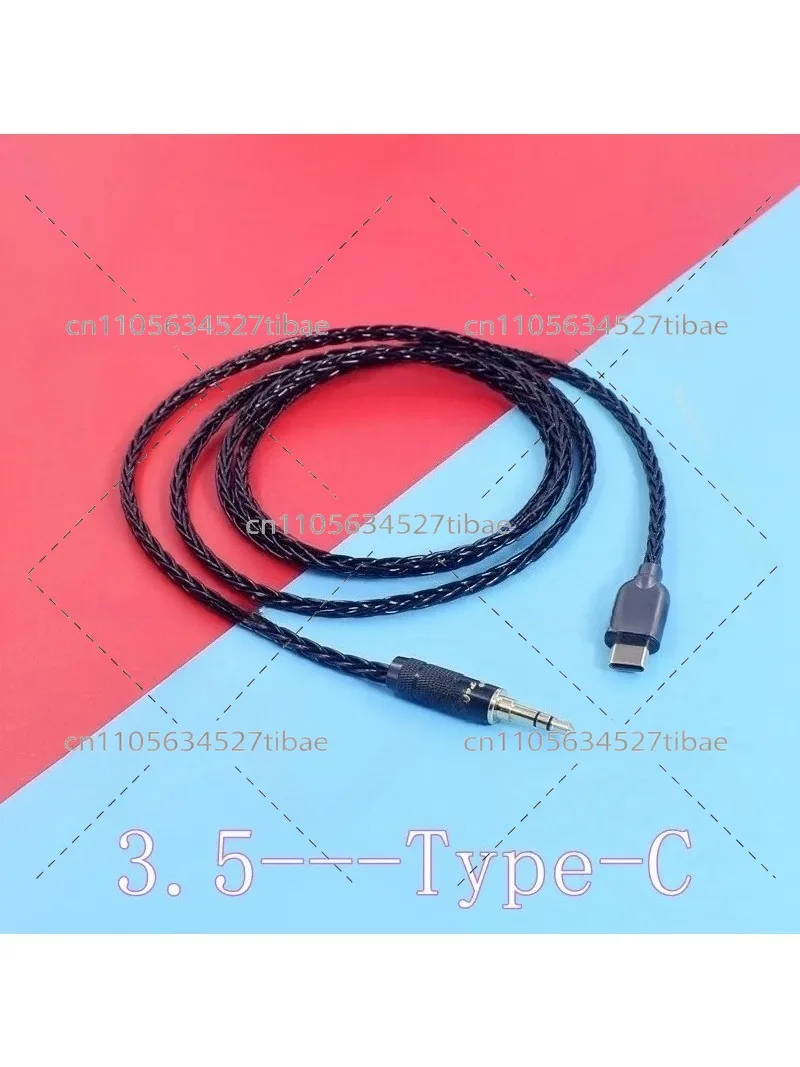 USB C to 3.5mm 4.4mm Audio Upgrade Cable Balanced HiFi Sound Adapter Durable Replacement Cable for Headphones