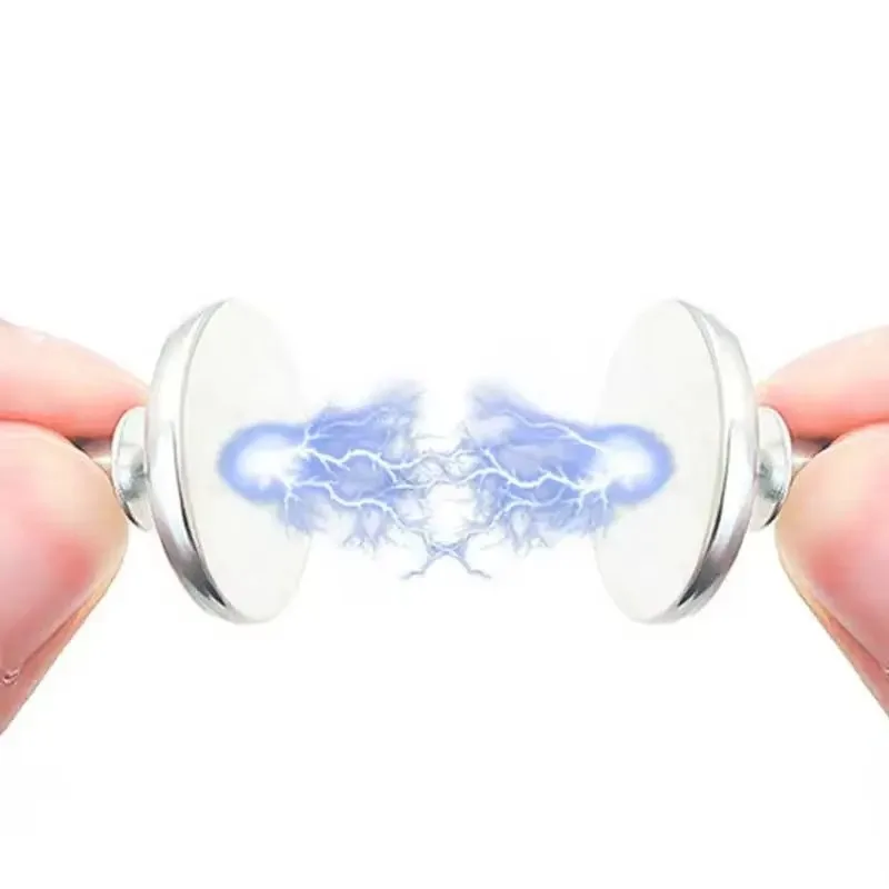 4/8Pairs Curtain Magnetic Button Detachable Curtain Fix Fastener Clip Prevent Light Adjustment Window Screen Close Magnet Buckle image 6