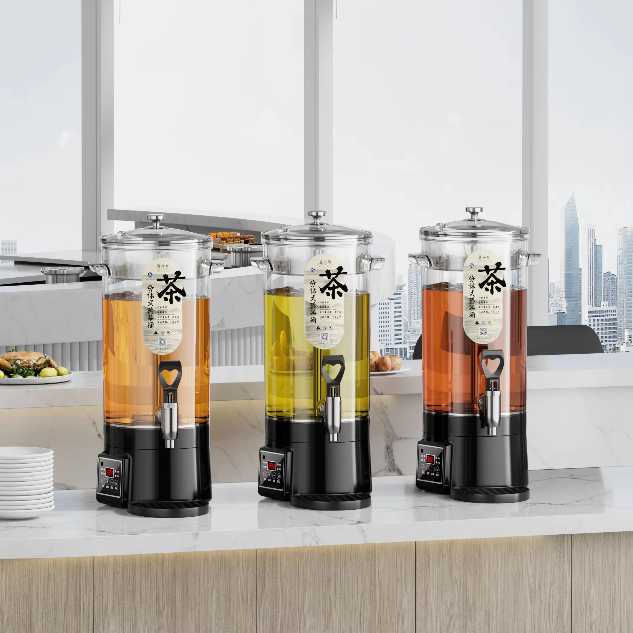 Split Type Coffee And Tea Urn  - đánh giá và giá Coffee Tea Urn