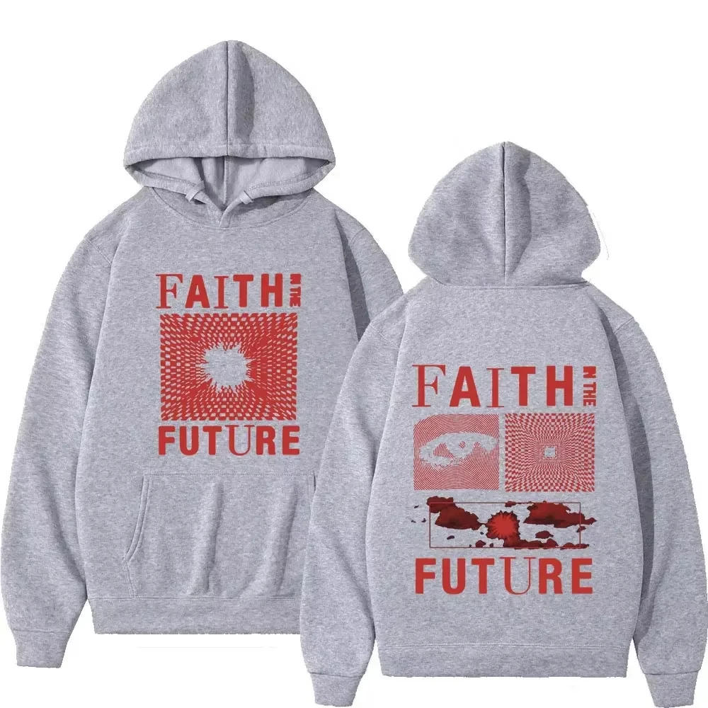 Faith in Future Journey - Popularne bluzy z kapturem dla mężczyzn i kobiet, modna odzież codzienna, hip-hop, Harajuku, oversize