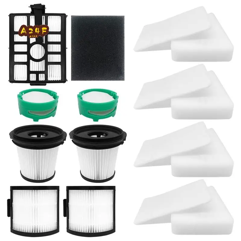 

A24F-For Shark IW3511/IW1111 Detect Pro Cordless Vacuun,HEPA Filters,Base Pre-Filter Kit,Foam Filter,Odor-Cartridge