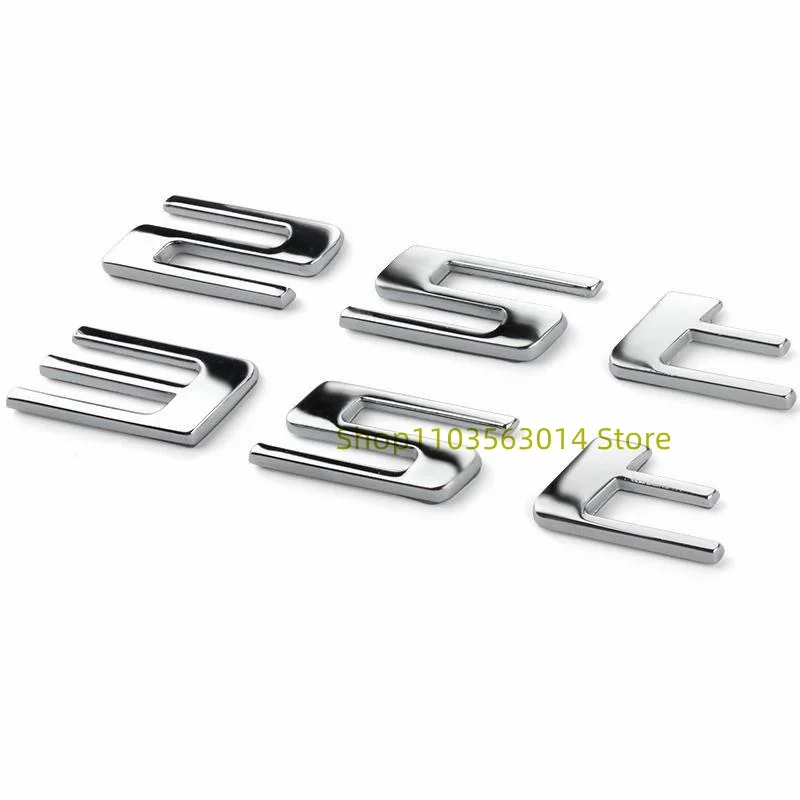 

Glossy Black Silver 20t 25t 30t 35t E-PACE Letters Emblem for XJ F-TYPE F-PACE E-PACE Car Trunk Nameplate Sticker
