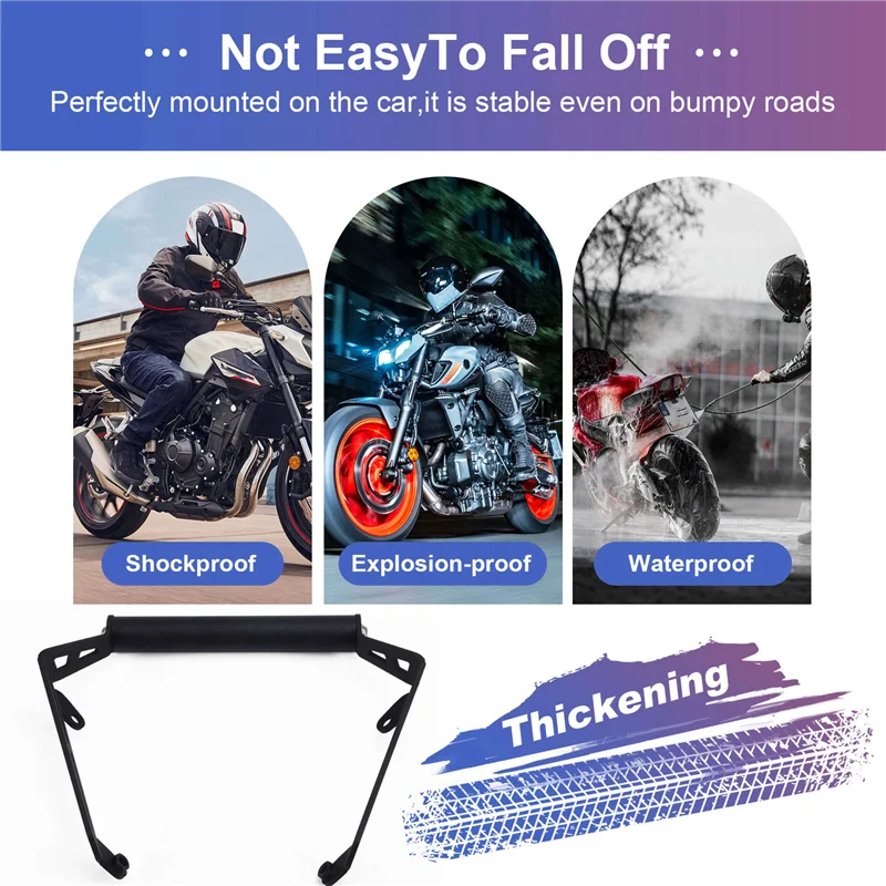 

ABQB-Motorcycle GPS Phone Holder Navigation Bracket Mount Stand For Benelli TRK702 TRK 702 X TRK702X 2022-