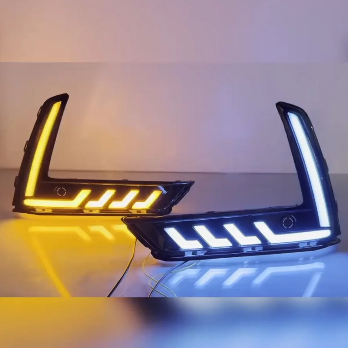 

1 Set Front Bumper Fog Light Foglight Day Light Turn Signal for Honda CRV CR-V 2023 2024
