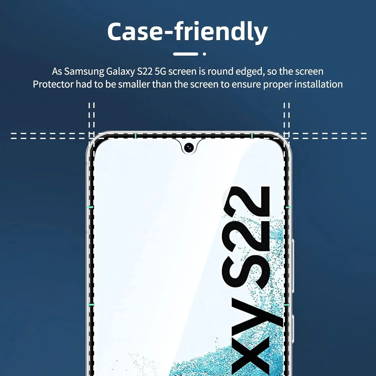 2/4Pcs HD Screen Protector Film For Samsung Galaxy S22 5G HD Clear Anti-Scratch Shockproof