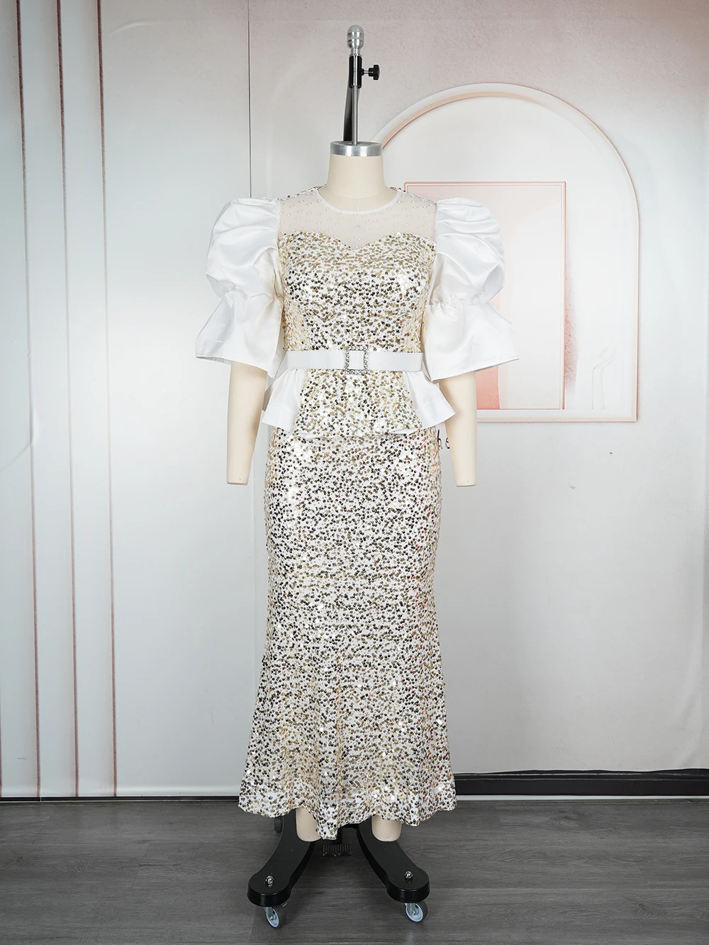 formal ladies dress patterns 1940s Point Made Gown for a glamorous cocktail or evening gown