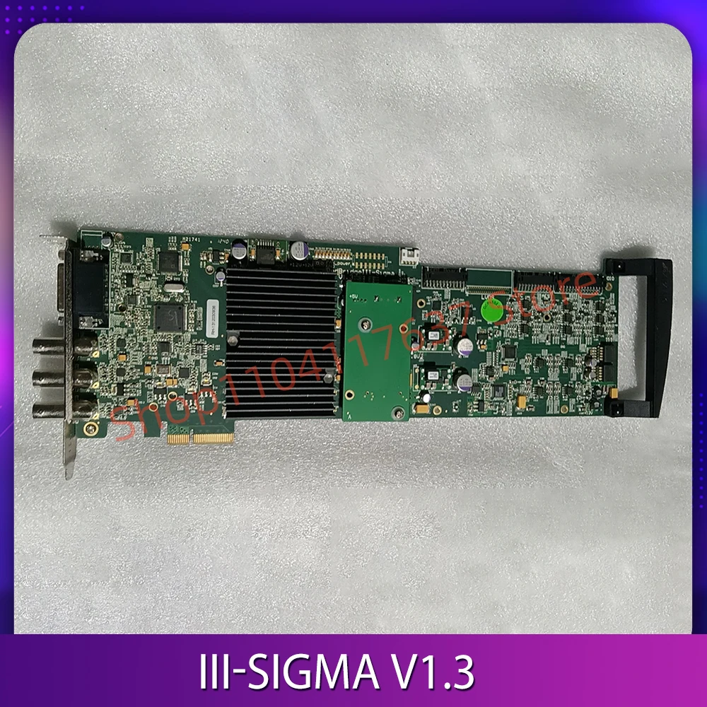 

Acquisition card RedBridge III-sigma V1.3 9400-00110 REV.D Pre-shipment test