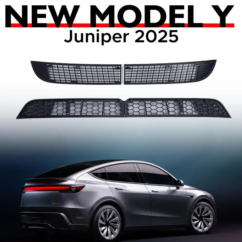 

For Tesla Model Y 2025 Launch Juniper Inner Vent Grille Lower Bumper Anti Insect Net Air Inlet Anti Dust Proof Cover