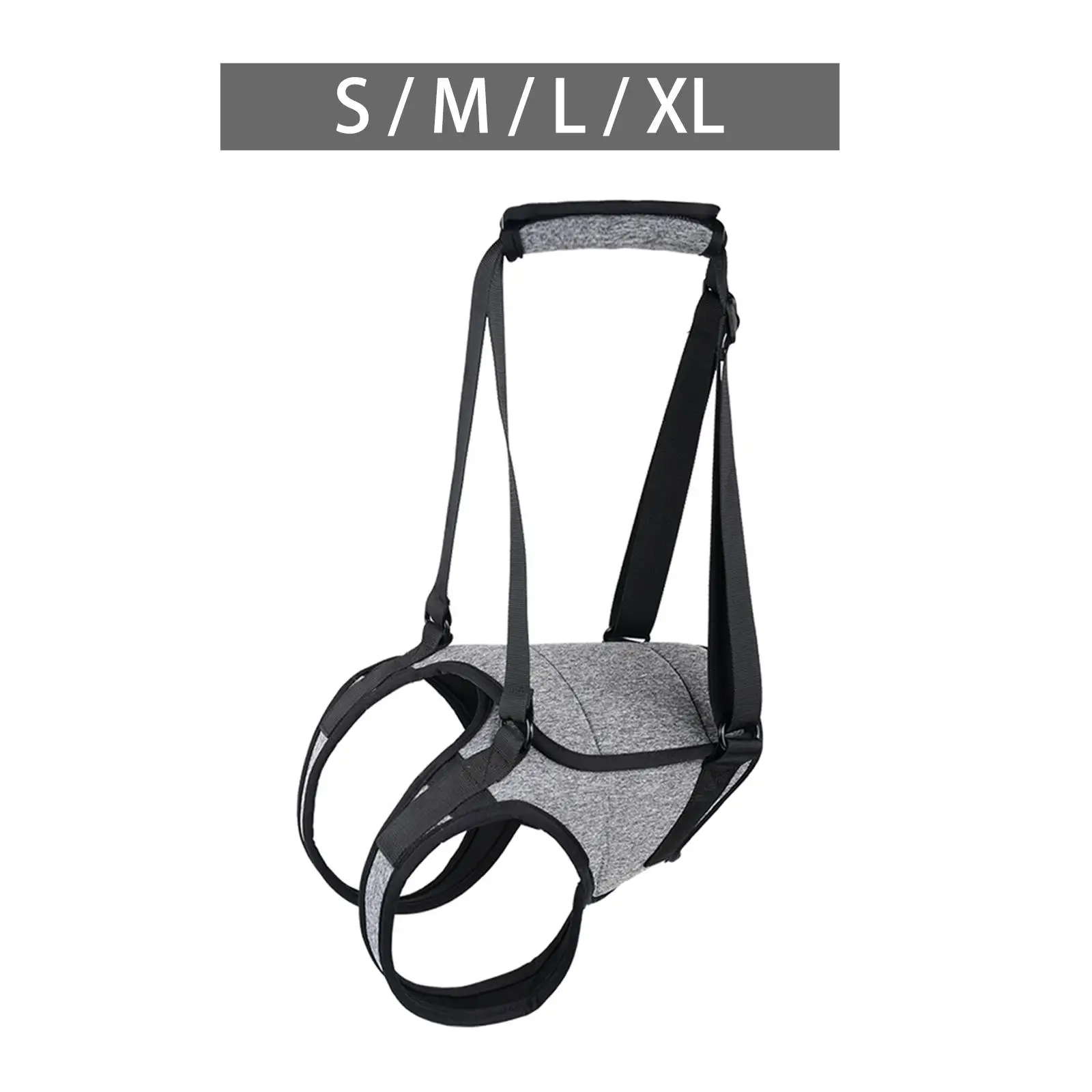 Dog Lifting Support Harness Auxiliary Belt Pet Support Sling for Back Legs Senior Comfortable Adjustable Portable Pet Supplies