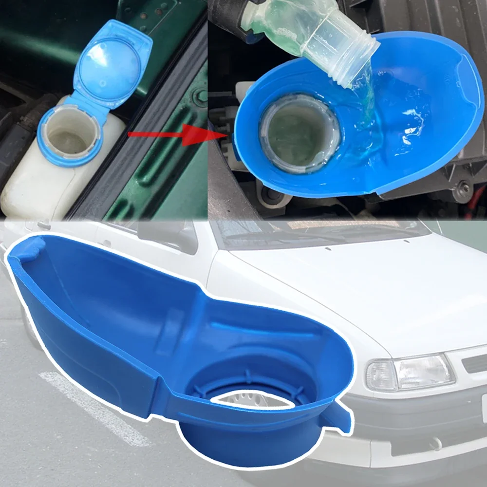 Wiper Washer Fluid Reservoir Tank Cover Filler Cap Lid Screen Wash Funnel For SEAT Cordoba 6K 1993 1994 1995 - 2006 2007 2008