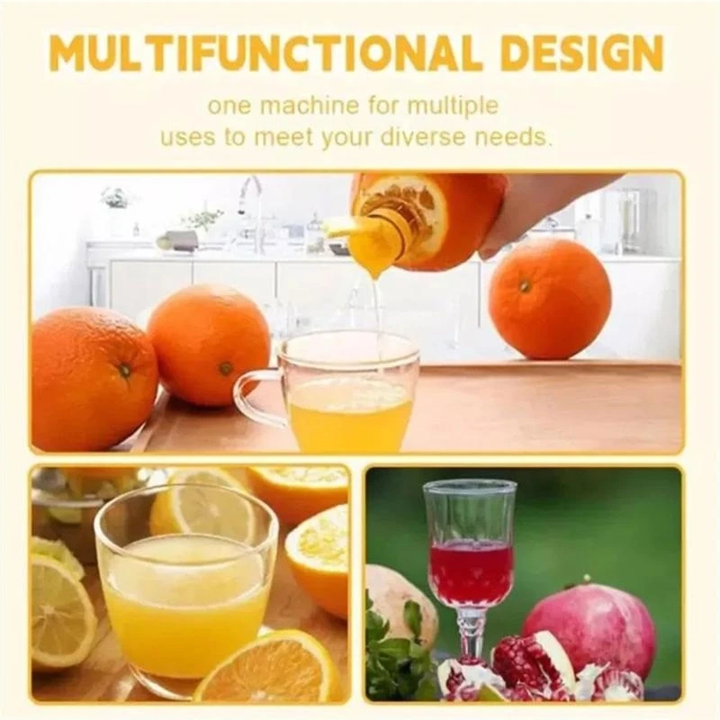 Set of 2 Convenient Handheld Lemon and Lime Squeezer for Easily Citrus Juicing JOMD