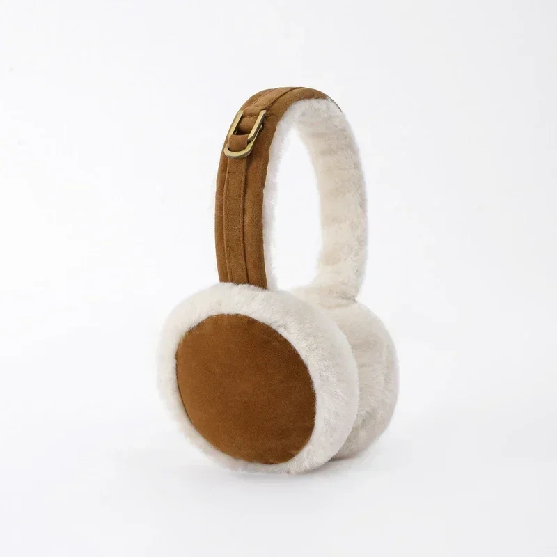 Soft Plush Ear Warmer Unisex Ear Earflap For Women Men Winter Fashion Foldable Thicken Outdoor Cold Protection Ear-Muffs Cover