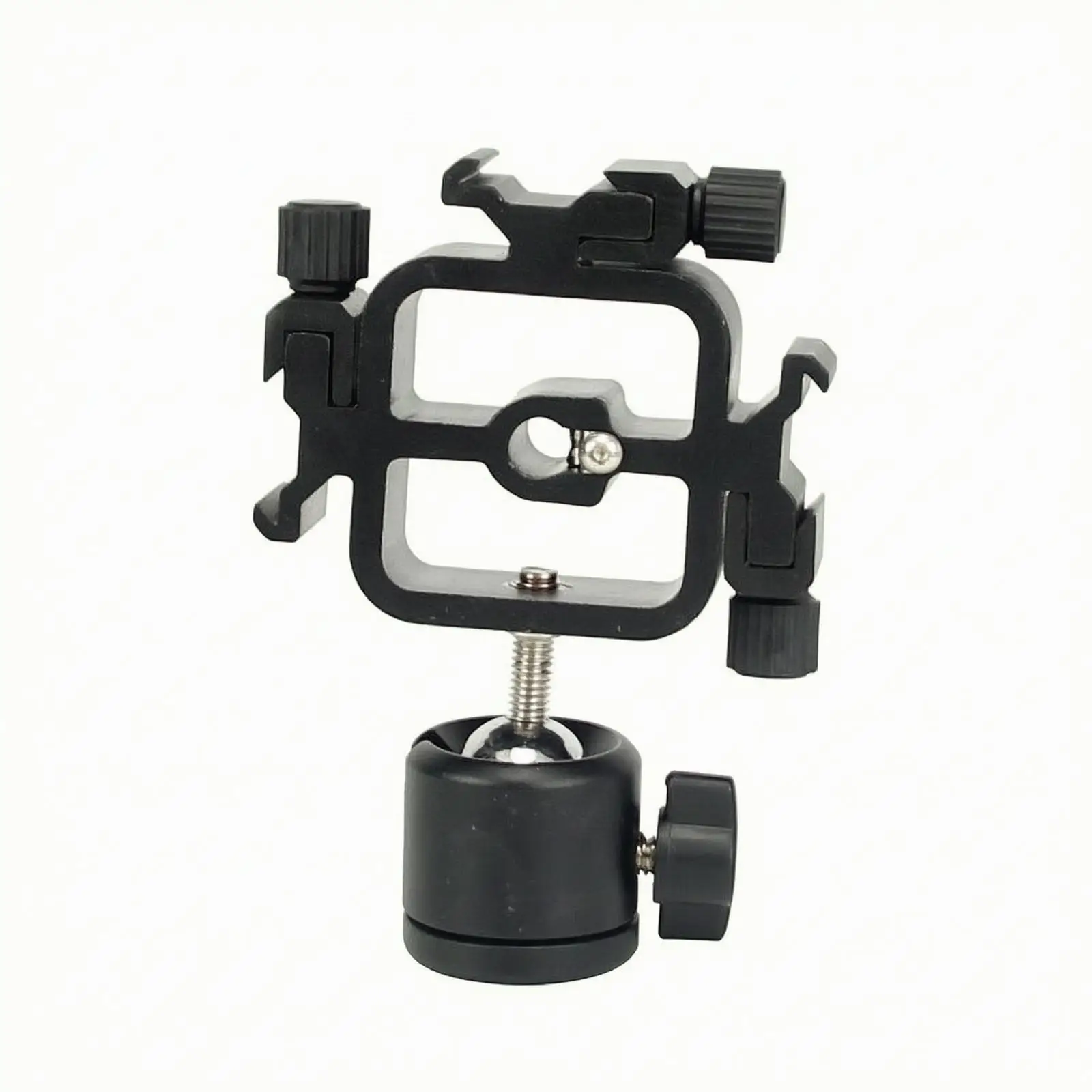 Multi-Function Flash Holder Portable Flash Holder with Ball Head Base Umbrella Mount Adapter Compact for Photographers