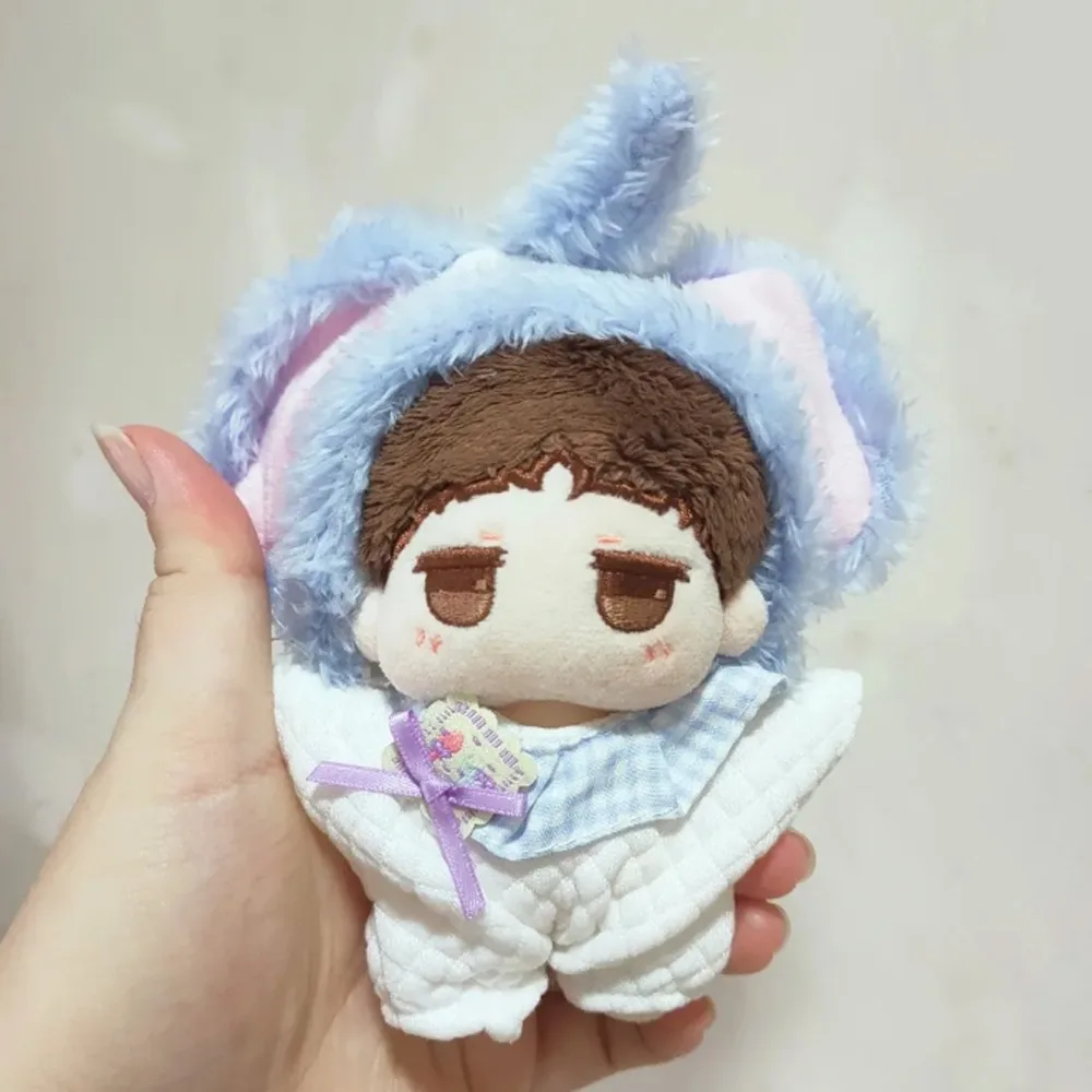 象ジャンプスーツ 10 センチメートル綿人形服スーツ素敵な 20 センチメートル人形服衣装クリエイティブ漫画帽子人形ドレスアップセット