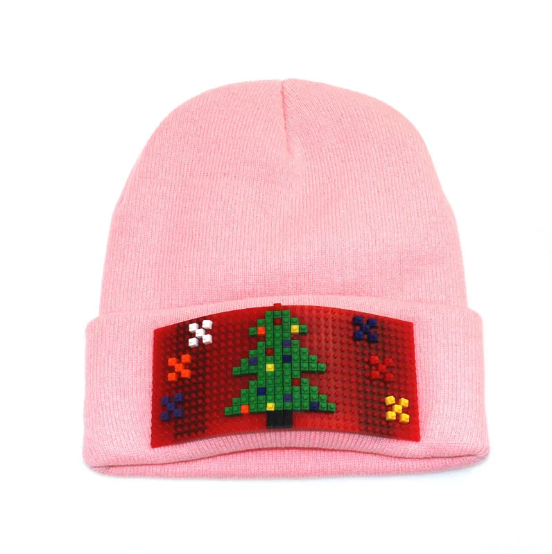 Men Women Boys Girl Baseball Cap Beanies Snapback DIY Building Blocks Personized Hat by Pixels Pannel and Brims