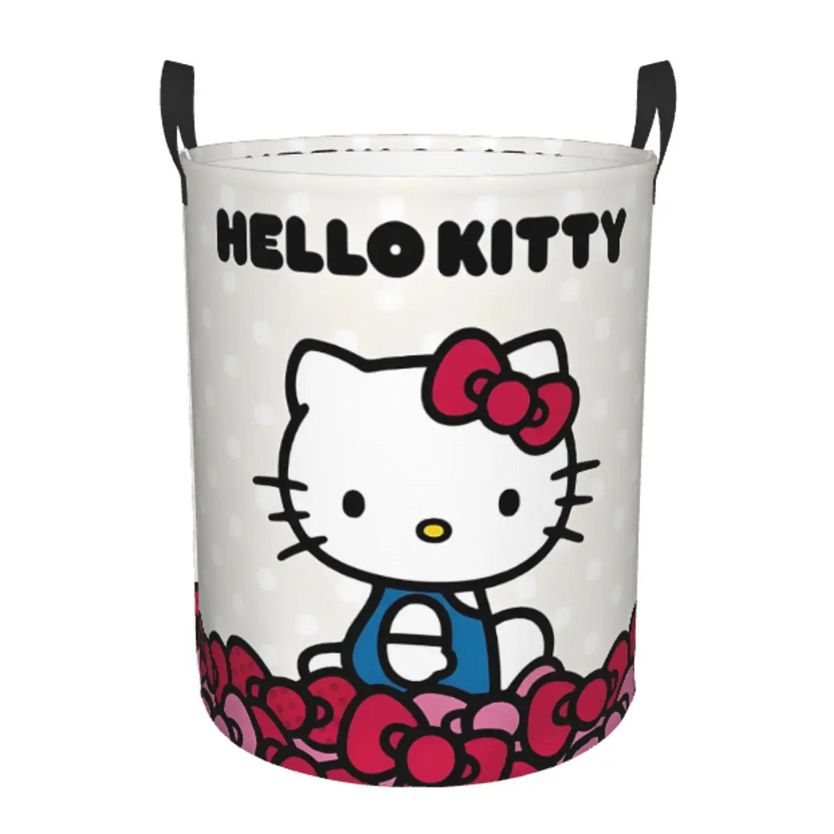 Hello Kitty Toy Storage Box Collapsible Kids Toys Bin Organizer Basket for Nursery Room