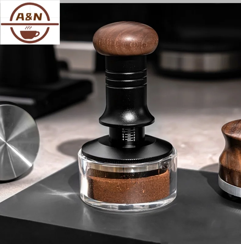 51/53/58mm Espresso Coffee Tamper with Three Spring Loaded Calibrated Espresso Tamper 30lbs 304 Stainless Steel