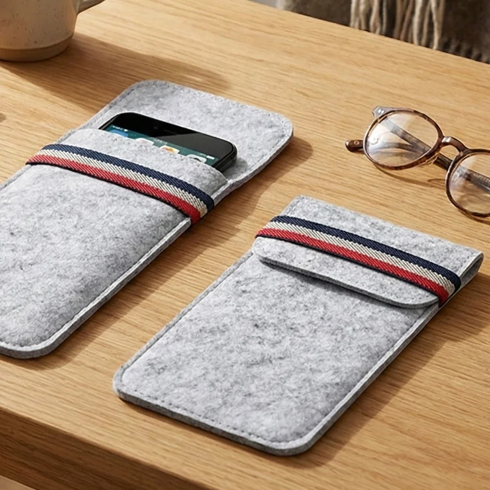 for iPhone 15Pro Max  Case,for Apple Iphone 15 14Plus Ultra-thin Handmade Wool Felt phone Sleeve Cover for iphone 13 Accessories