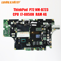 NM-B723 NMB723 For Lenovo ThinkPad P72  Laptop motherboard With.I7-8550H P2000 V4G