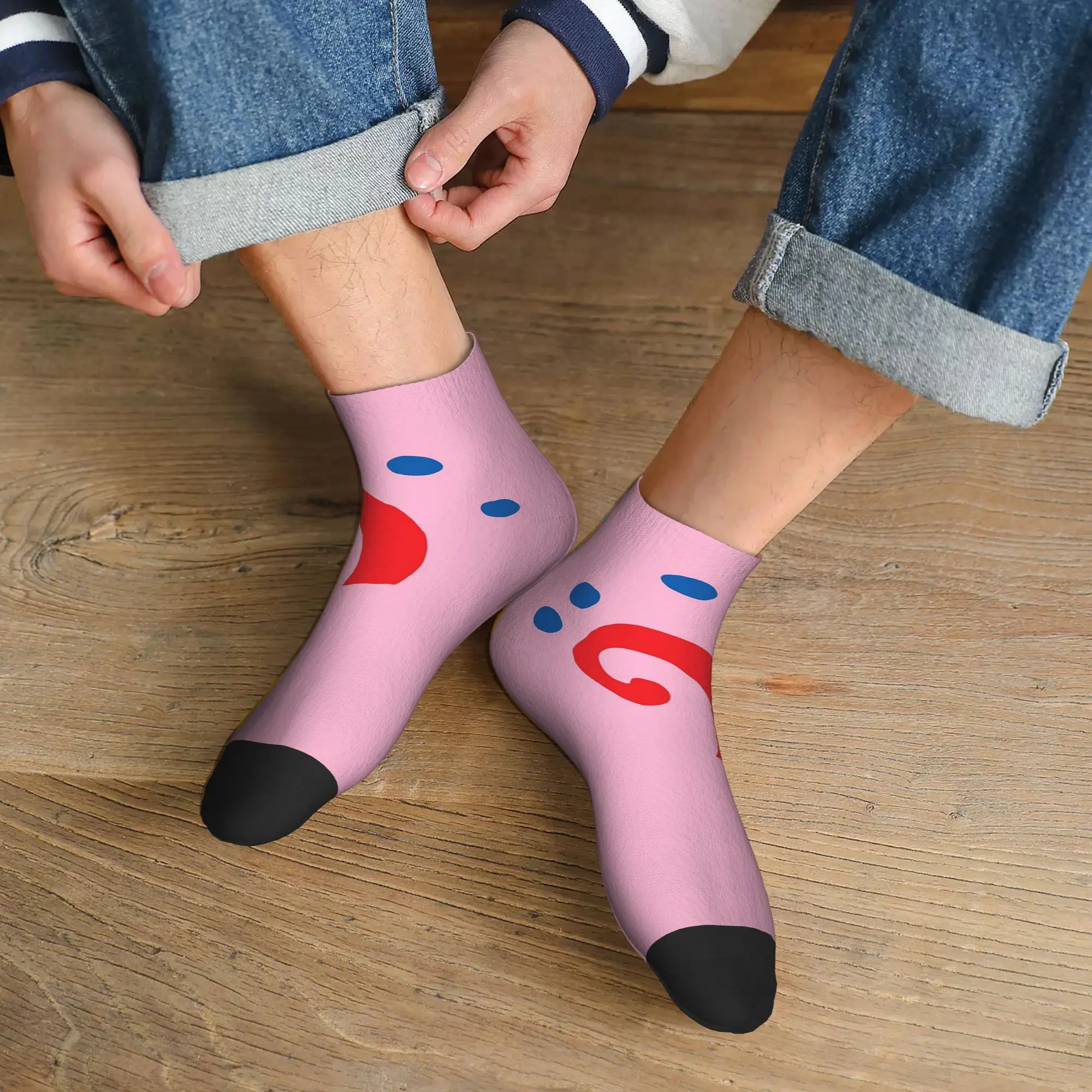 

Всесезонные носки Gary the Snail, впитывающие пот носки в стиле Харадзюку, модные чулки для мужчин и женщин, рождественские подарки