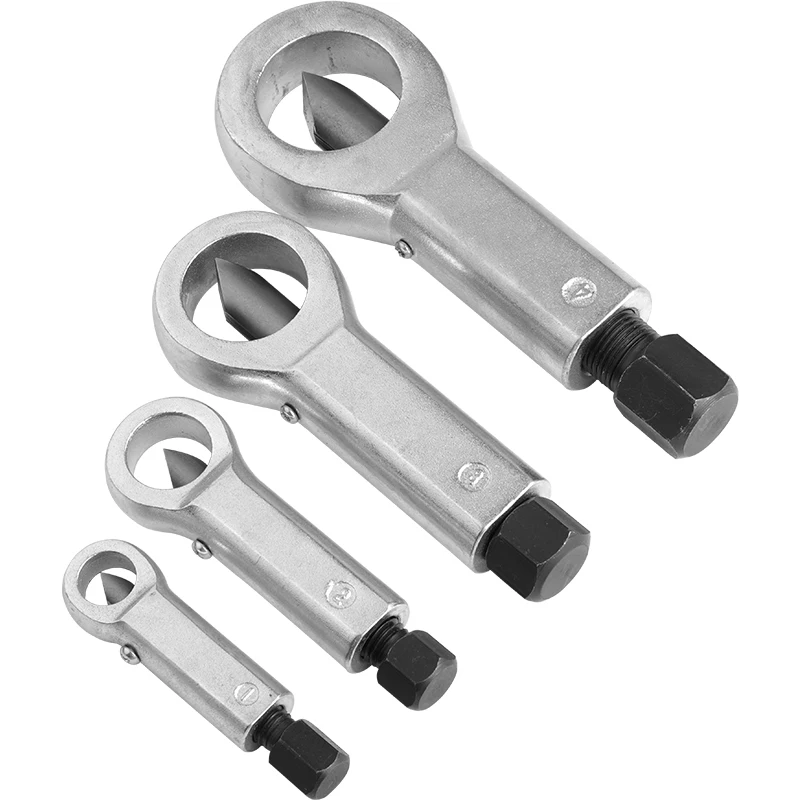 

1PC 9-12 12-16 16-22 22-27mm Damaged Rusty Nut Splitter Spanner Cracker Separator Bolt Nut Extractor Remove Cutter Tool Wrench