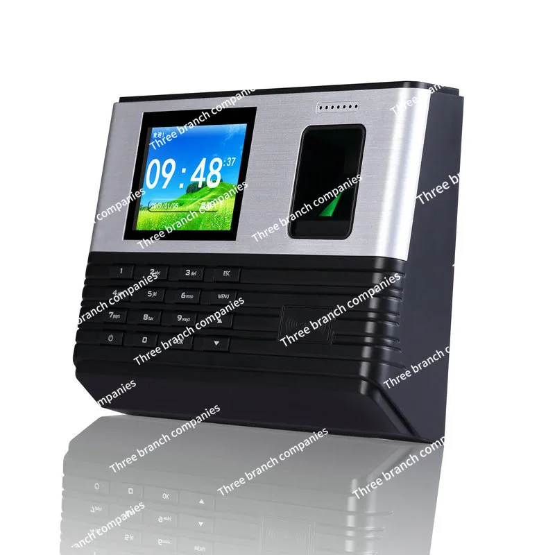 Biometric Fingerprint Time Attendance System Clock Recorder Employee Recognition Recording Device Electronic Machine