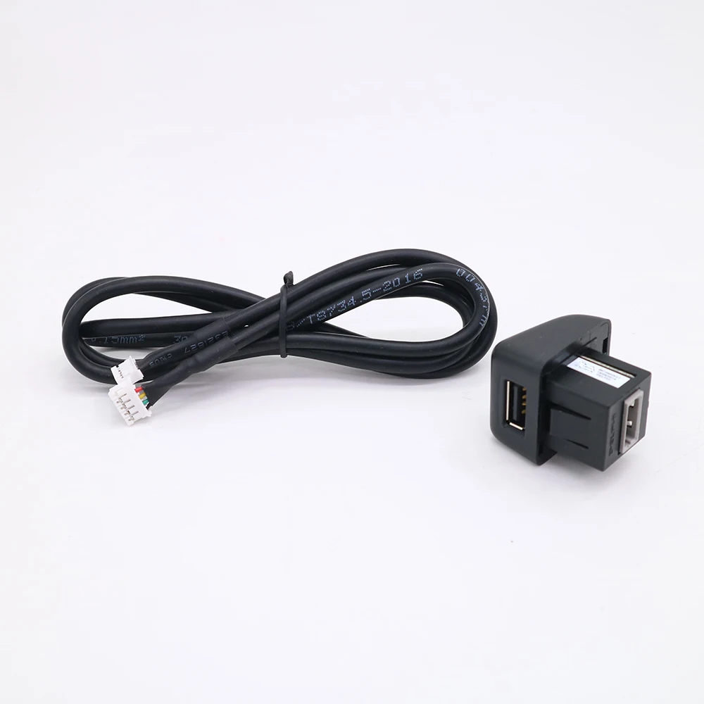 Cable USB y Conectores USB para Radio de Auto para Peugeot 206 207 208 307 308 407 408 Citroen C2 C3 C4 (RD45 RD43 RT4 SMEG SMEG+)