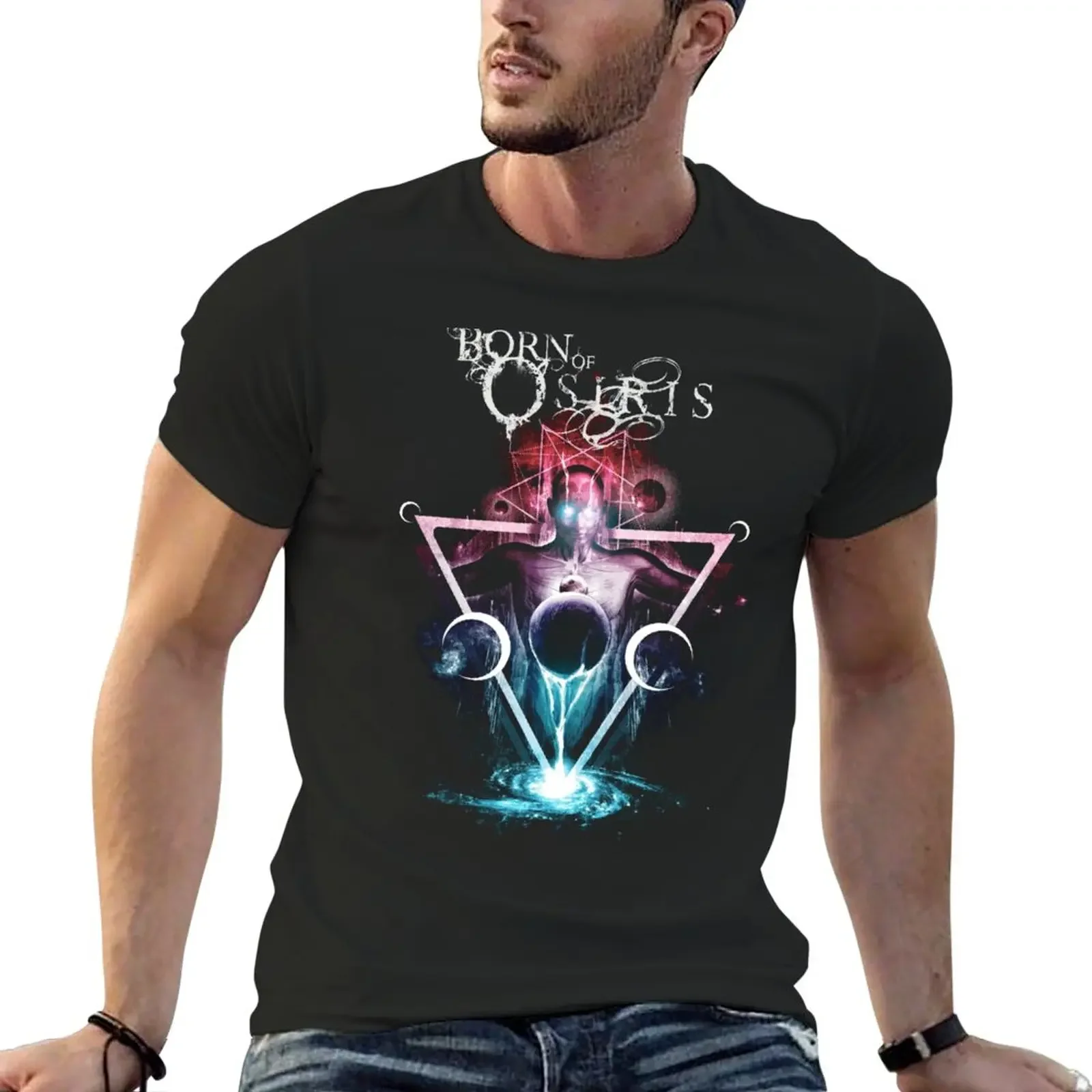 

Born of Osiris - Abstract Chaos T-Shirt plus size tops anime vintage oversized t shirts for men