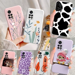 Vintage Flower Leaves Phone Case For Redmi Note 11 Pro 11s Cover Silicone Soft Shockproof Funda For Xiaomi Redmi 13C Note 13 5G