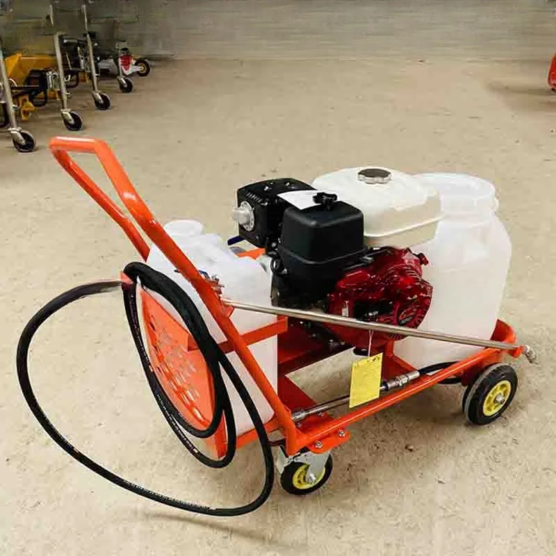 Hot Asphalt Spraying Machine Hand Operated Road Bitumen Emulsion Sprayer