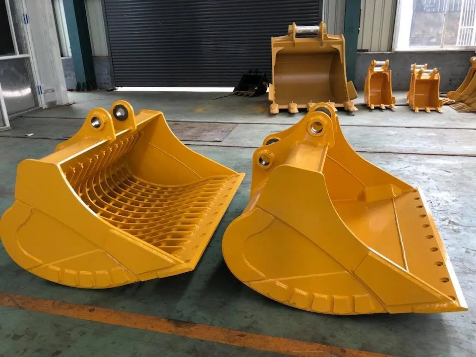 high performance Excavator 1000-2000mm mud sieve bucket sieving bucket