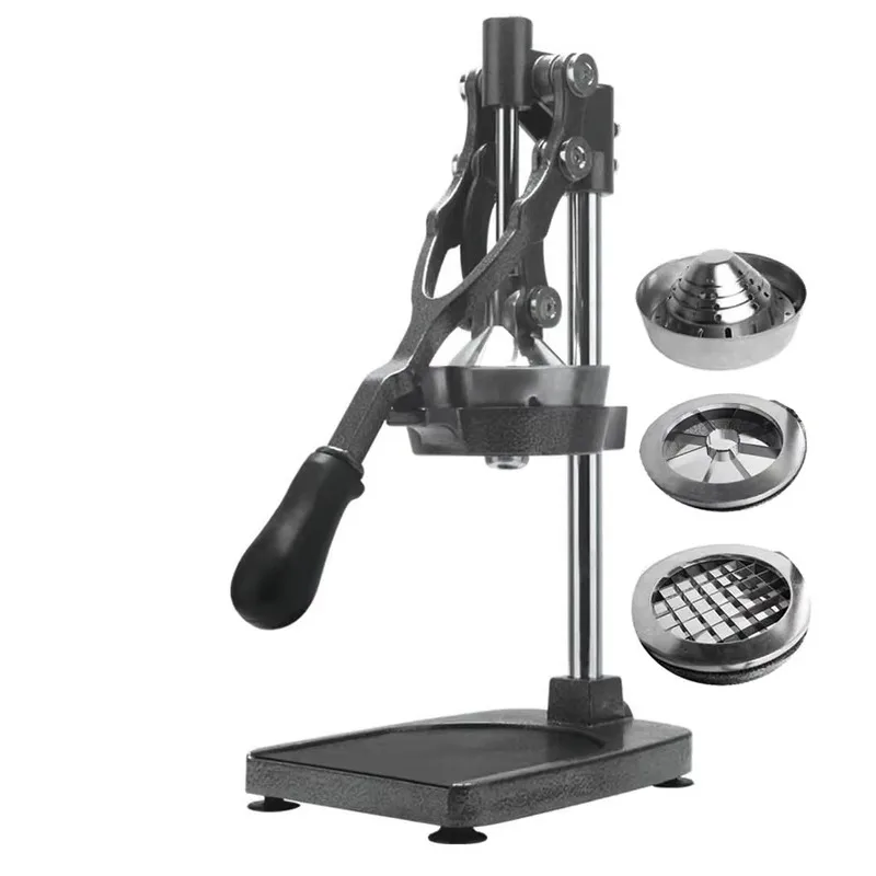 

Stainless Steel Manual Orange Juicer Squeezer Extractor Big Size Heavy Duty Manual Masticating Juicer Machine for Snack