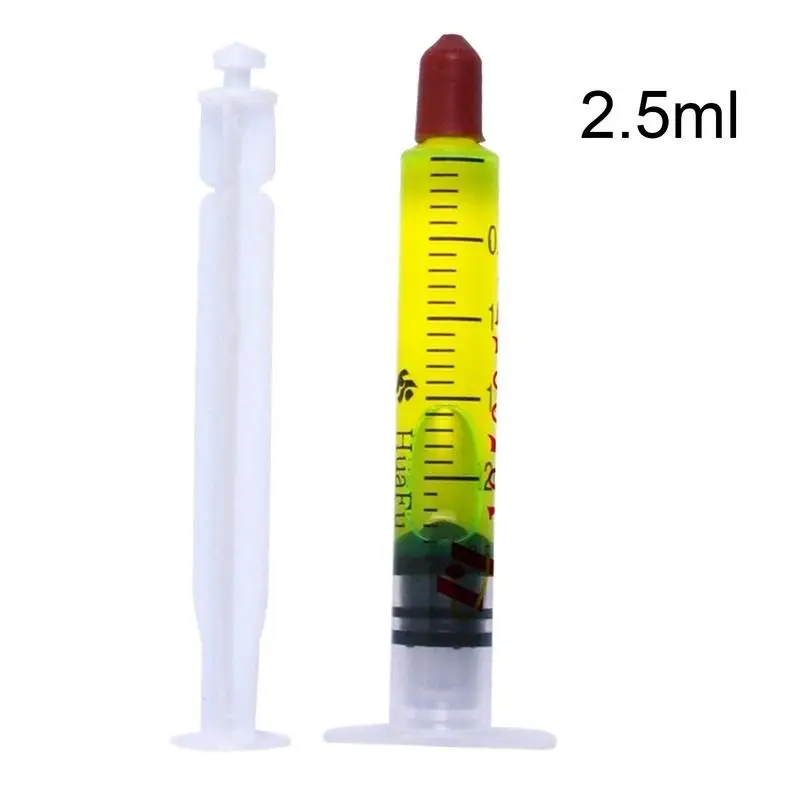 2.5ml  R134a Refrigerant Oil Leak Detector Dye Agent High Concentration Car Fluorescent Leak Detection Oil Leak Repair