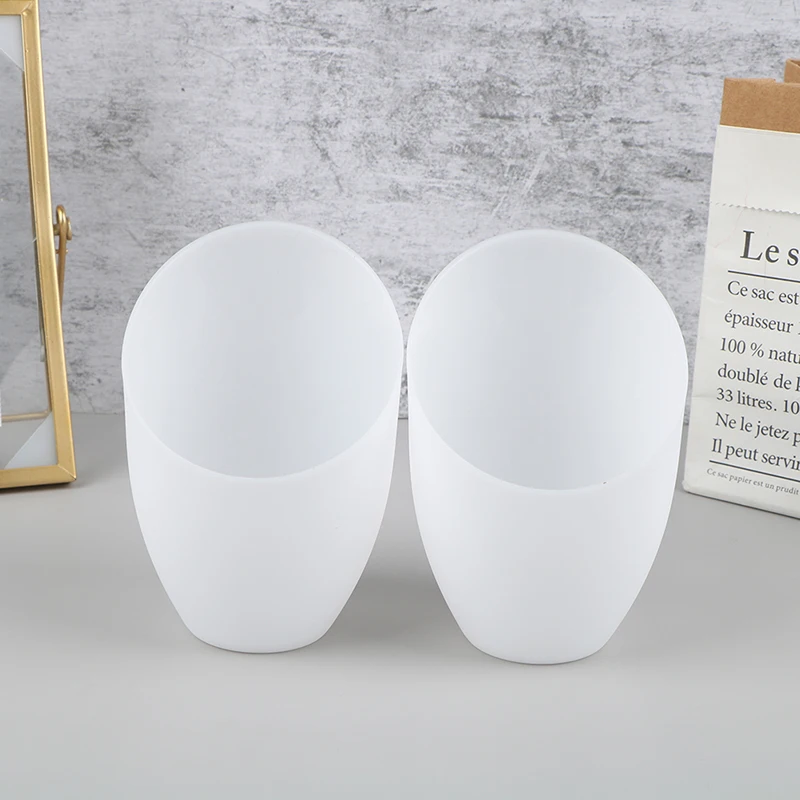 1 pz copertura della lampada in plastica semplice copertura della luce domestica accessorio luce Chic bianco