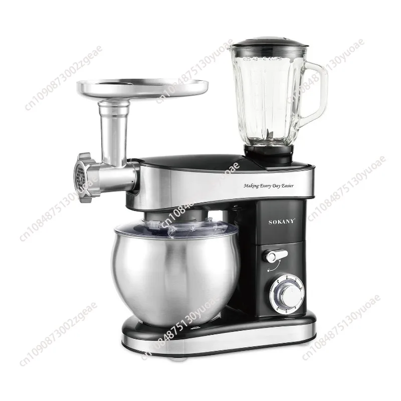 

Electric commercial household portable egg beater Flour mixer 5L egg beater Dough kneader Cream mixer Cook machine