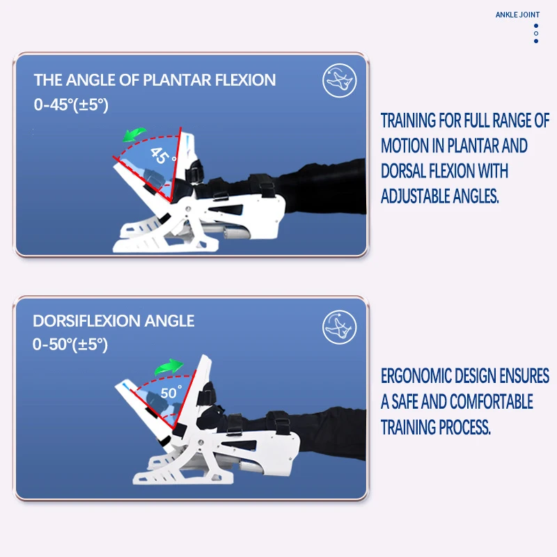 Stroke Wireless Remote Control Electric Ankle Joint Trainer Ankle Exercise Injury Rehabilitation Robot Equipment