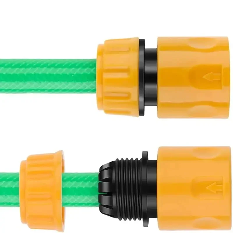 Hose Faucet Quick Connector 3/4 & 1/2 Inch Graden Hose Water Tap Threaded Connector Faucet Adapter For Garden Irrigation
