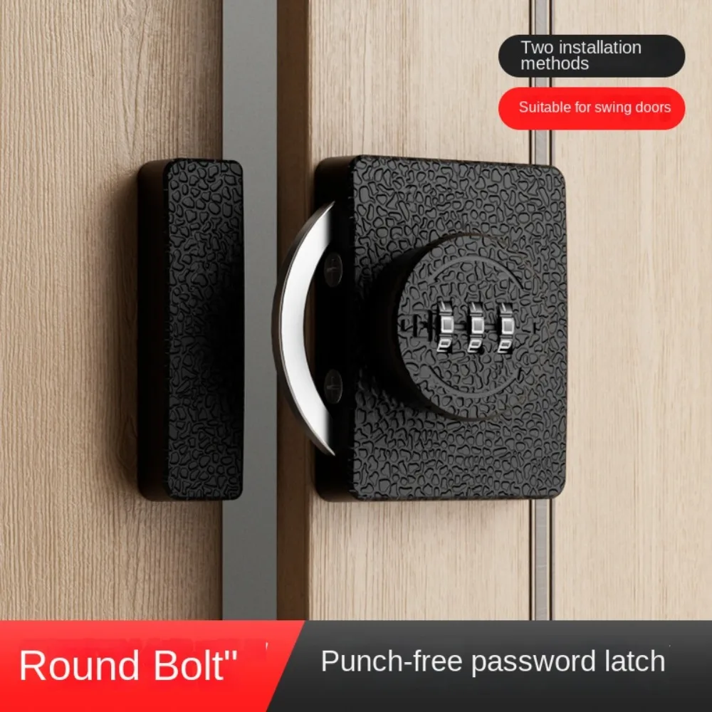 새로운 아연 합금 캐비닛 비밀번호 잠금 장치 빛나는 3 자리 코드 조합 코드 잠금 장치 홈 보안 도난 방지 코드 잠금 장치 캐비닛