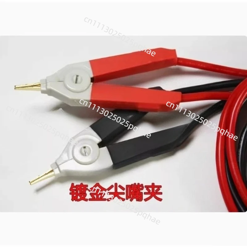 1M / 3Meters LCR Meter Test Lead Wire / Clip Cable / Clamp Terminal Kelvin Probe Wires with 4 Banana Connector Ends