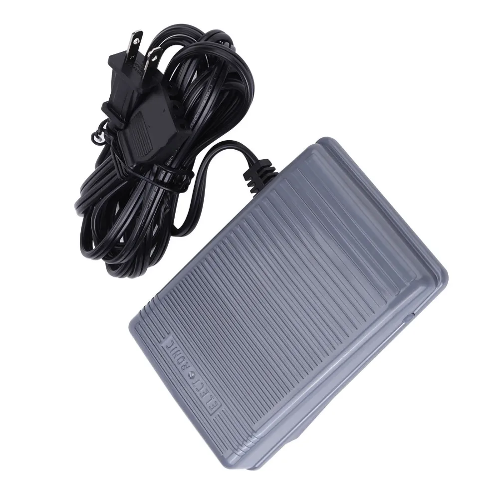US Plug 110v Foot Controller Pedal Power Cord Compatible Machine Foot Pedal Universal Sewing Foot Controller for Singer