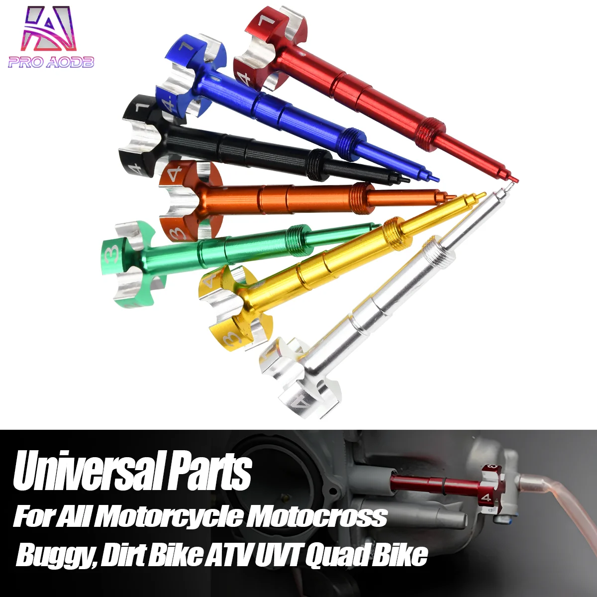 Motocross Carburetor Air Fuel Mixture Screw For  KTM EXC MXC Honda CRF TRX Suzuki RMZ Yamaha YZF YFZ Kawasaki KLX KXF KX 250 450