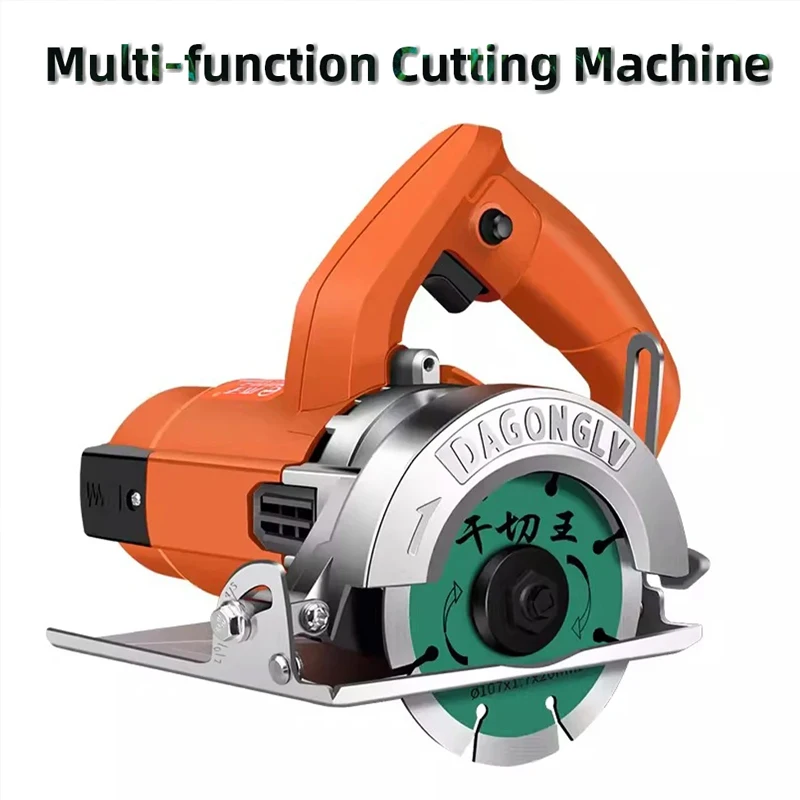 Multifunctional Portable Electric Saw Slotting Machine Electric Cutting Machine Small Household Tile Stone Marble Woodworking