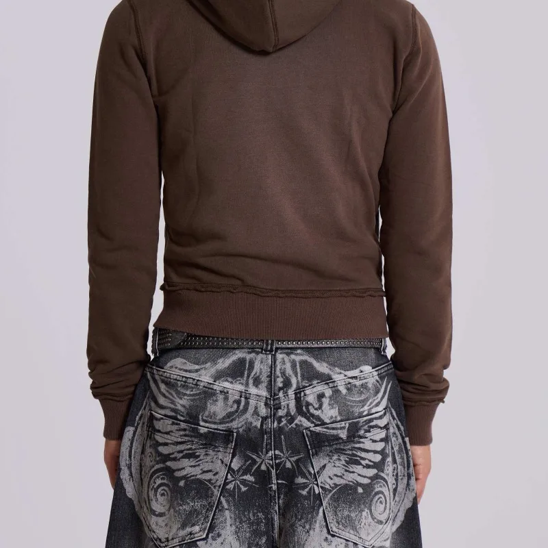 Y2K غسل أجنحة الحرية البيضاء النقية جينز فضفاض 2025 الصيف الاتجاه الطباعة نمط كبير التطهير السراويل سلسلة مختارة