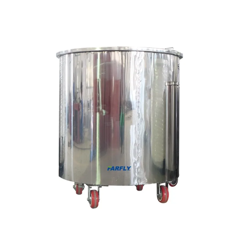 Stainless steel storage tank mirror polished high quality storage tank